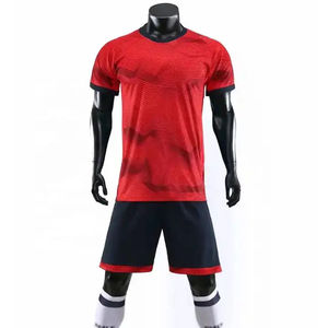 Team Wear Soccer Uniform High Quality Customized Color Short Sleeve Moisture-Wicking 100% Polyester Made in Pakistan - Product Image 2