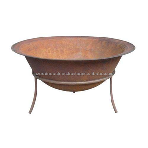 Unique Style Camping Outdoor Folding Wood Burning Charcoal Portable Fire Pit Metal Folding Camping Campfire Fire <b>Bowl</b> Fire Pit - Product Image 2