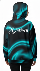 เสื้อฮู้ดดี้โอเวอร์ไซส์ยูนิเซ็กส์ทันสมัยพร้อมลายพิมพ์แบบซับลิเมชั่นทั่วตัวสำหรับแฟชั่นสตรีทลำลอง - Product Image 2