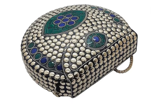 Bolso de Mano de Metal con Cadena Decorativa, Estilo Bohemio, de Alta Calidad al Mejor Precio, para Mujer, para Bodas - Product Image 2