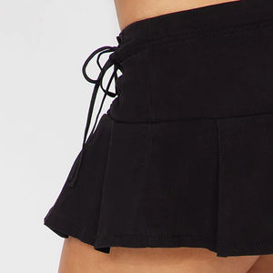 Jupe en jean taille haute délavée style vintage streetwear décontracté avec poches, la plus vendue, pour l'été, fabrication OEM/ODM - Product Image 6