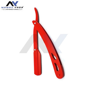 Rasoirs professionnels pour barbiers, modèle Big Scales Orders, en acier rouge, à verrouillage par oscillation, entièrement personnalisable, pour la coupe et le rasage - Product Image 5