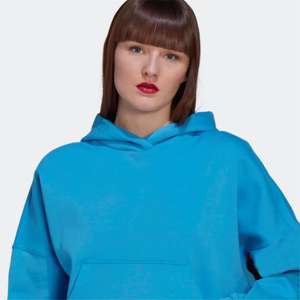 Sweat-shirt à capuche décontracté pour femme, coupe ample, 100 % coton, couleur personnalisable, hiver - Product Image 4