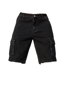 Pantalones Cortos de Mezclilla Rotos para Hombre, Estilo Urbano, Cómodos, para Gimnasio, Uso Casual, Verano, Tejido de Punto - Product Image 6