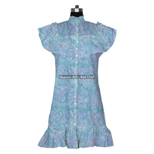 Vestido Casual de Verano para Mujer, Hermoso Estampado Boho Playero, Ecológico y Lavable, Moda Femenina para Vacaciones - Product Image 2