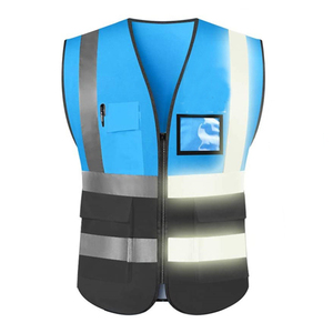 Chaleco de Seguridad de Alta Visibilidad, Transpirable, Personalizable, para Trabajo de Construcción, Ropa de Trabajo Profesional Reflectante - Product Image 2
