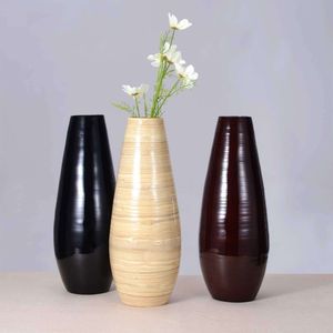 Bamboo Handmade Natural Eco Friendly Decorative Flower <b>Vase</b> for Home Decor Modern Design Wholesale Supplier Homeware Crafts - Product Image 4