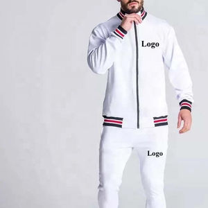 Conjunto Deportivo de 2 Piezas para Hombre, Pantalones Jogger Ajustados y Transpirables con Logotipo Personalizado 2026, de Alta Calidad, con Cierre, en Felpa de Algodón Premium - Product Image 5
