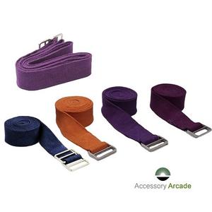 Sangles de yoga en coton non élastiques pour l'échauffement des épaules et les étirements, sangles tissées pour cordes de yoga – Vente en gros - Product Image 2