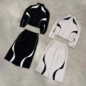 Conjunto Deportivo de Nylon para Hombre, Diseño Personalizado de Primera Calidad, para Correr, Trotar, Gimnasio, Entrenamiento, Ropa Deportiva Urbana con Pantalones - Product Image 6