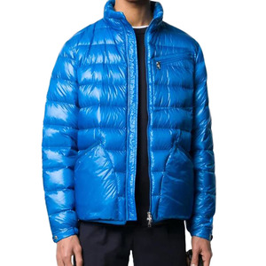 Venta Directa de Fábrica Chaquetas de Invierno Impermeables para Hombre Talla Grande con Cuello Alto y Logotipo Frontal - Product Image 5