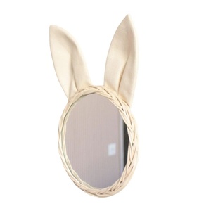 Espejo con Forma de Oreja de Conejo de Tela de Nuevo Diseño, Muebles Infantiles, Decoración Tejida a Mano con Forma de Conejo para Habitación Infantil, Precio de Fábrica Ecológico al por Mayor - Product Image 3
