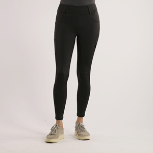 Pantalon d'équitation extensible 4 directions de haute qualité, leggings, collants, vêtements d'équitation en tissu technique au toucher doux - Product Image 1