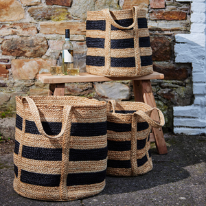 Eco Friendly Jute <b>Storage</b> Bins – Natural Fiber Organizer <b>Basket</b> for Home, Closet, Laundry and <b>Storage</b> Use Wholesale - Product Image 3