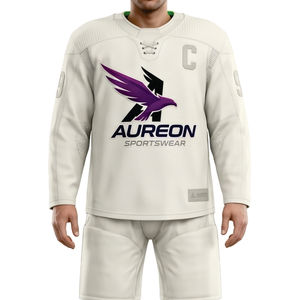 Venta al por Mayor de Camisetas Bordadas de Colorado 100% Poliéster de Secado Rápido # 29 MacKinnon # 92 Landeskog # 8 Makar # 88 Necas # 13 Nichushkin Hockey sobre Hielo - Product Image 1
