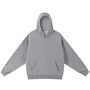 Sudadera con capucha informal de manga larga, mezcla de algodón, para deportes al aire libre y uso diario. - Product Image 4