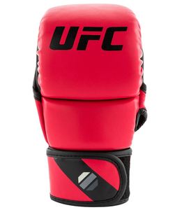 Professional MMA Training Half-Finger Grappling Gloves Customized Real Leather Blue <b>Black</b> Protective Waterproof Adjustable Wrist - Product Image 2