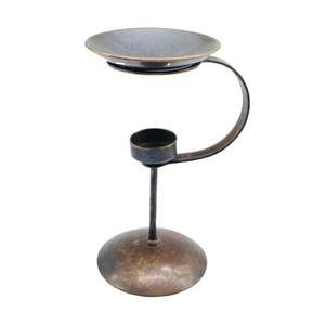 High Quality Hand Made Decorative Vintage Aroma Oil Burner Warmer <b>Tealight</b> Glass Candle Jar Holder for Decoration Home Decor - Product Image 5