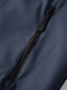 New Arrival Men's Waterproof <b>Zip</b>-<b>Up</b> Windbreaker <b>Jacket</b> PU Coated Zipper Closure High Quality with Inner Mesh Lining Colour - Product Image 6
