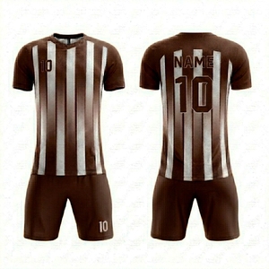 Nouvel arrivage : Ensemble d'uniformes de football respirants et à séchage rapide, personnalisables pour équipes, légers, unisexes - Product Image 1