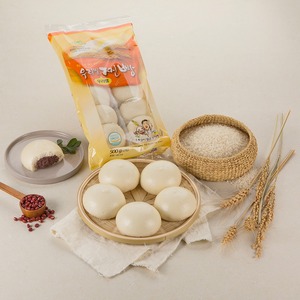 [MILWON] Boulette de blé coréenne fourrée aux haricots rouges 500g pour la gamme de produits de boulangerie asiatique, desserts et snacks - Product Image 4