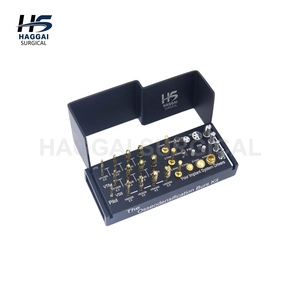 Manual Surgical Drills Kit Dental Implant Basic Tools Ratchet Wrench <b>Hex</b> Drivers Parallel Pins High-quality German Stainless - Product Image 3