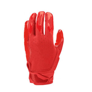 Nouveaux gants de football américain personnalisés avec logo OEM, paume hautement adhérente, dos sublimé, qualité économique. - Product Image 3
