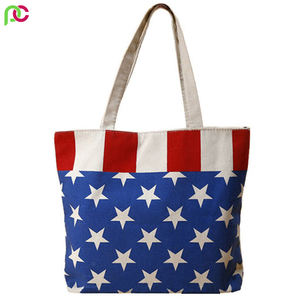 <b>Large</b> Capacity Cotton <b>Canvas</b> <b>Tote</b> <b>Bag</b> 12oz 16oz 20oz Thick Fabric Shopping <b>Bag</b> with Custom Printed Logo - Product Image 4
