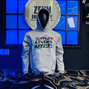 Sudaderas con Capucha Unisex 100% Algodón, Lisas para Impresión, con Logotipo Personalizado, Forro Polar, Ropa Casual, Sudadera con Capucha - Product Image 1