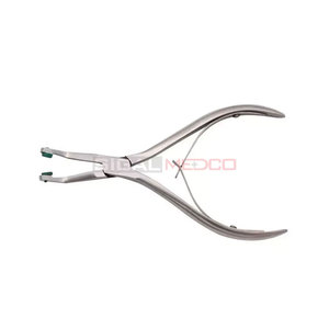 Pince manuelle de qualité chirurgicale pour le retrait de couronnes et bridges, en acier inoxydable allemand, instrument dentaire chirurgical à double ressort pour articulations laparoscopiques - Product Image 4