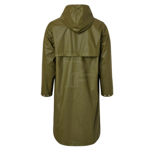 Abrigo Impermeable con Capucha, Cómodo, Transpirable, Ecológico, de Secado Rápido, con Impresión de Logotipo Personalizado, Fabricación en Pakistán, Premium - Product Image 5