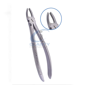 Pinzas de Extracción Dental Manuales Premium, Instrumentos de Acero Inoxidable de Alta Calidad con Certificación CE, Molares Superiores, Cirugía Oral - Product Image 3