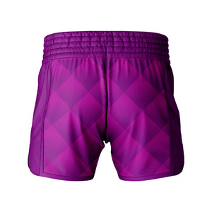 Shorts thaïlandais en gros à séchage rapide, en tissu extensible pour l'entraînement, le fitness et la compétition – Motif, couleur et taille personnalisables disponibles - Product Image 2