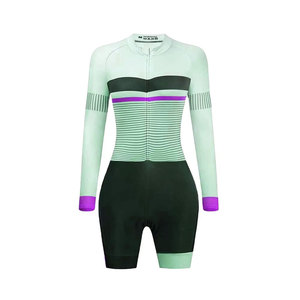 High Quality Custom Cycling Jersey Special Design One Piece Cycling Skin Suit Breathable <b>Road</b> Bicycle Clothing Kit Sets - Product Image 3