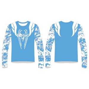 <b>Customized</b> <b>Design</b> Rash Guard <b>Compression</b> <b>Shirts</b> Sublimation - Product Image 1