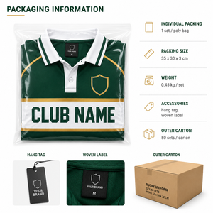Camiseta de Fútbol MEGAMAPLE con Nombre del Club, Unisex, Sin Mangas, Cuello en V, para Adultos, Verde, Blanco y Dorado, Impresión por Transferencia de Calor, Transpirable, de Poliéster - Product Image 6