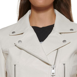 Customized Knitted <b>Light</b> Weight Stylish Breathable Waterproof Quick Dry Leather <b>Jacket</b> Premium Quality Top Selling <b>Women</b> - Product Image 5