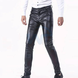 Pantalon en cuir léger et décontracté pour homme, haute qualité, écologique, séchage rapide, hiver 2026, nouvelle arrivée, service OEM - Product Image 2