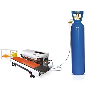 Máquina Industrial Automática de Sellado Térmico con Inyección de Nitrógeno |   Bolsas de Embalaje para Productos Alimenticios y Químicos, Bolsa con Sellado de Nitrógeno - Product Image 2