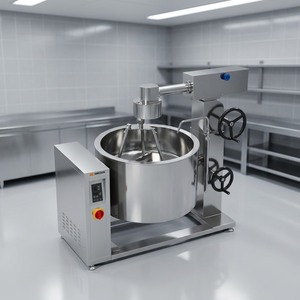 Olla de vapor con inducción y revestimiento giratorio Amicook 380V/440V, modelo de alta temperatura, herramienta de cocción segura con vapor, control preciso del tiempo de cocción - Product Image 4