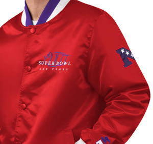 Blouson universitaire personnalisé OEM avec logo brodé sur le devant, en satin respirant et écologique, style sportif, pour le printemps - Product Image 4