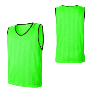 High Quality Customized Logo Printing <b>Training</b> <b>Bib</b> Breathable Green Mesh for Adults Wholesale Soccer Wear - Product Image 3