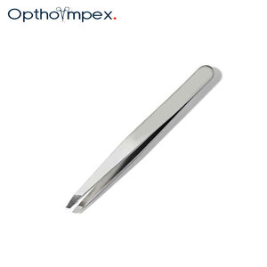 Pinzas Profesionales para Cejas, Punta Inclinada de Precisión, Acero Inoxidable, Reutilizables, Ligeras, Duraderas, Herramienta de Depilación, Moldeado de Cejas - Product Image 4