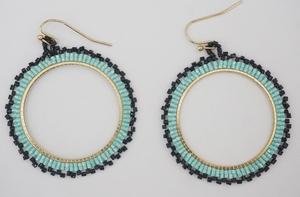 Pendientes de Aro de Acero Chapado en Oro Mate para Mujer, Diseño Geométrico de Alta Definición, Tendencia 2026, Elegantes y Modernos - Product Image 3