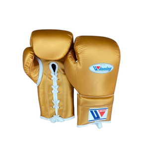 Winning Boxing Gear Set Cowhide Leather Laced up Training <b>Gloves</b> breathable quickdry Headgear Groin Guard OEM supplier - Product Image 4