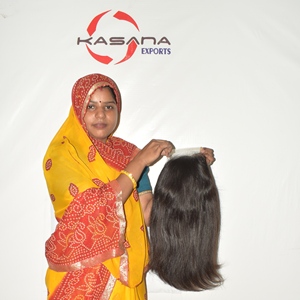 Perruque indienne 66 Closure en cheveux humains Remy de qualité supérieure, aspect naturel, sans colle, pré-épilée, double trame, toutes couleurs, cheveux humains - Product Image 2