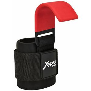 Ganchos de levantamiento de pesas personalizados para peso muerto, dominadas, remadas y shrugs - Agarres de neopreno antidesgarro, suaves, antideslizantes, con correa y soporte de muñeca grueso y resistente - Product Image 6