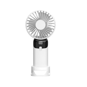 พัดลมตั้งโต๊ะพับได้ 3-in-1 พร้อมที่วางโทรศัพท์ ใช้พลังงานจาก USB และแบตเตอรี่ ใช้งานได้นาน 3 ชั่วโมง ปรับความเร็วลมได้ 5 ระดับ บรรจุในกล่องลูกฟูก - Product Image 1