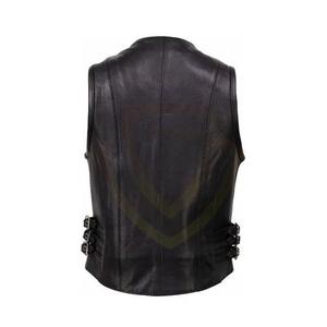 Chaleco de Cuero Personalizado de Primera Calidad a Precio Económico, Nuevo Estilo, Chaleco de Cuero Vaquero para Mujer - Product Image 3