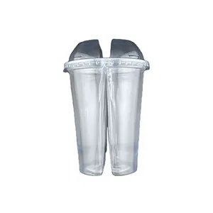 Disposable Plastic Cup PP 32 Oz Twin Cup